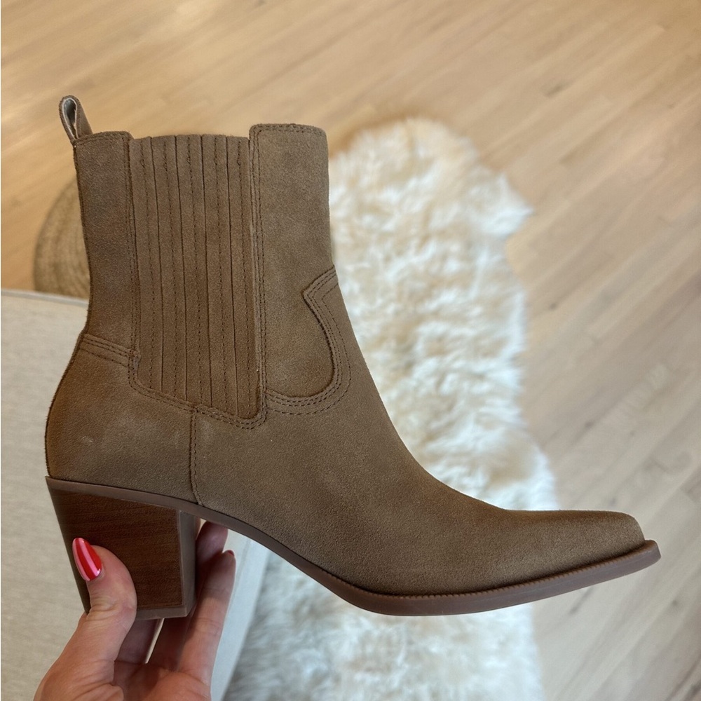 Ralph Lauren Tan Ankle Boots